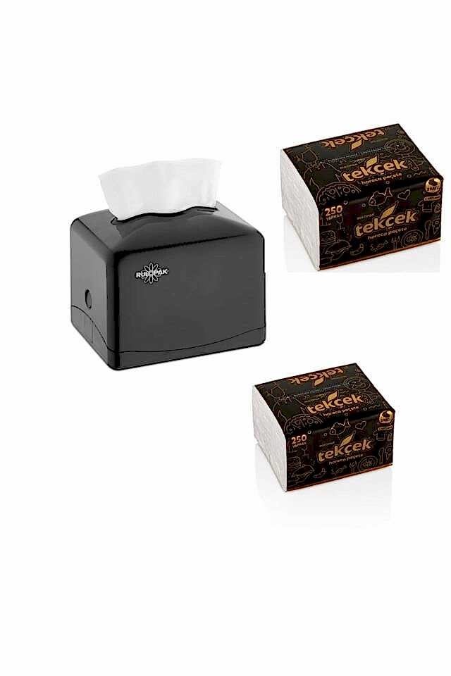 Tekçek Peçete 24*250 Tekçek Mini Peçete Dispanseri Hediyeli