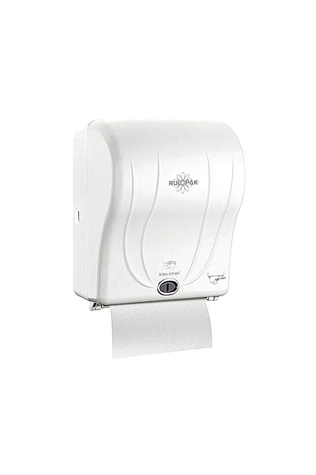 Sensörlü Kağıt Havlu Dispenseri 21 cm Beyaz