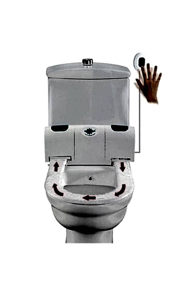 Sensörlü Hijyenik Klozet Kapağı