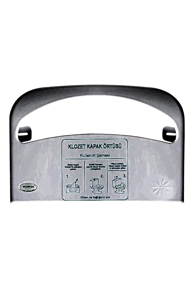 Klozet Kapak Örtüsü Dispenseri Beyaz
